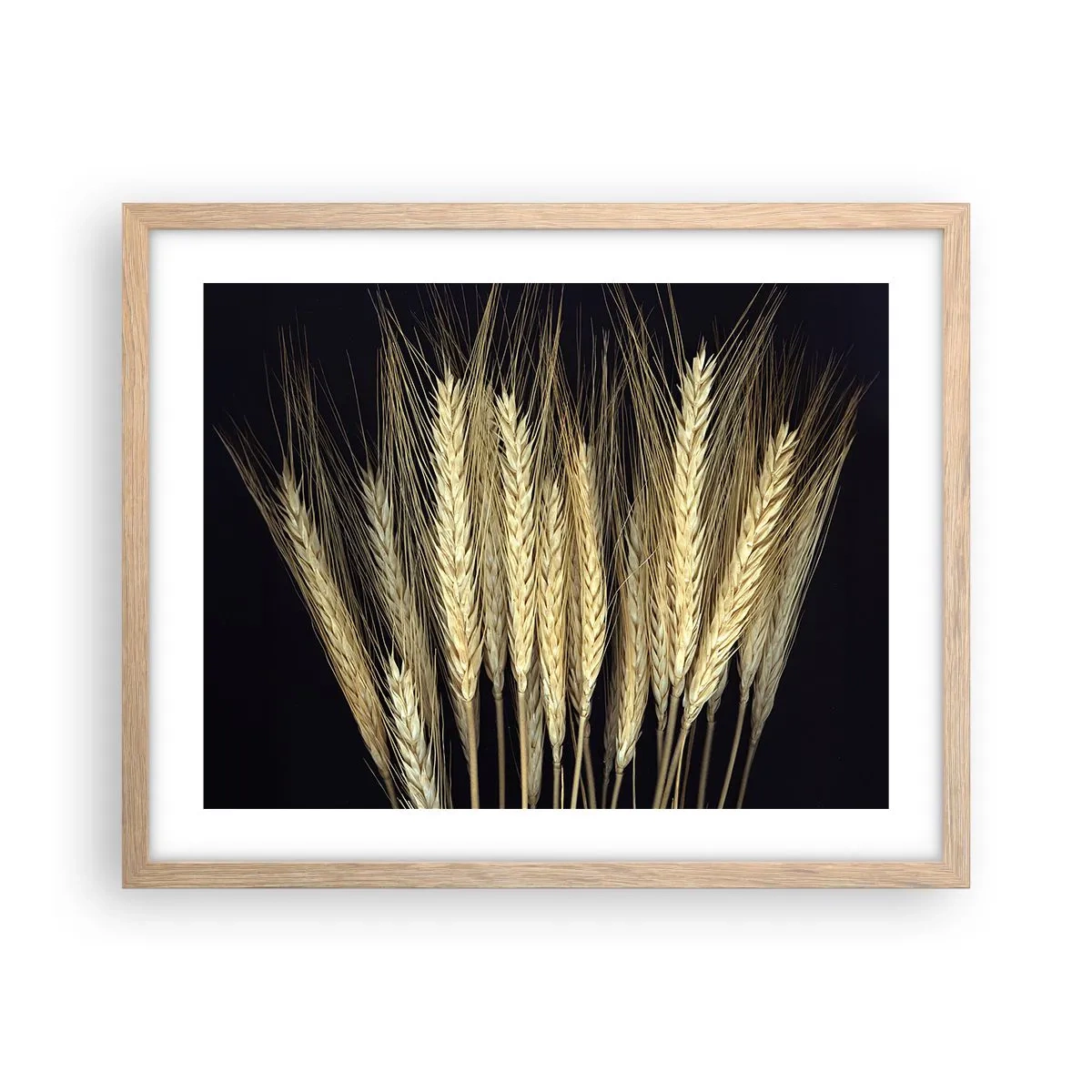 Plakát v rámu světlý dub - Rustikální magie - 50x40 cm