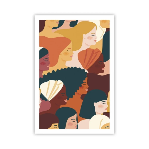 Plakát - Pouze ženskost - 61x91 cm