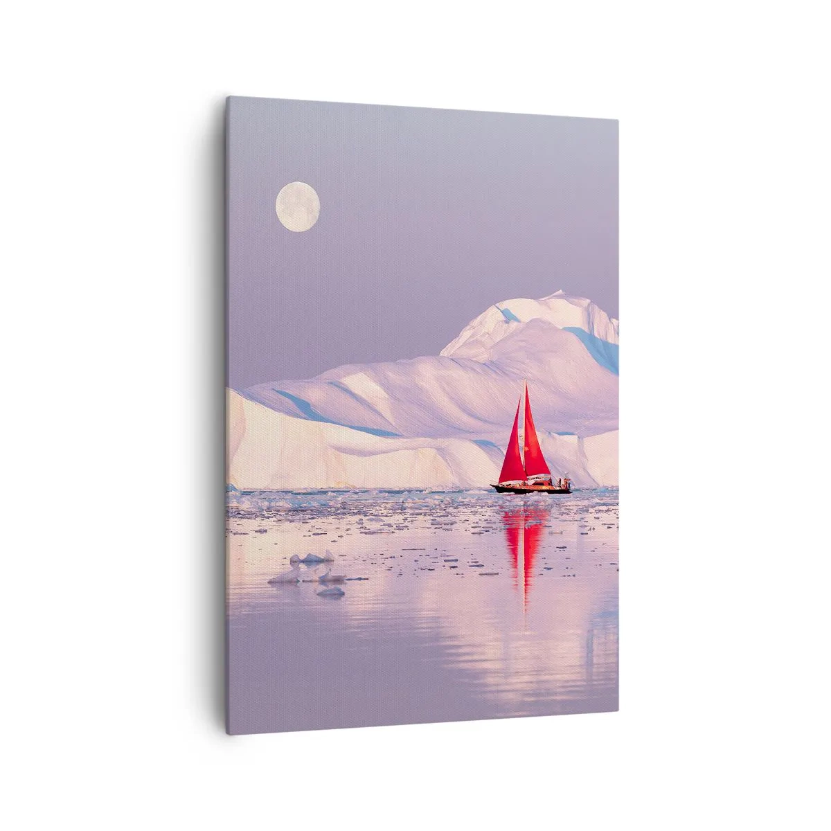 Obraz na plátně - Žár plachty, chlad ledu - 70x100 cm