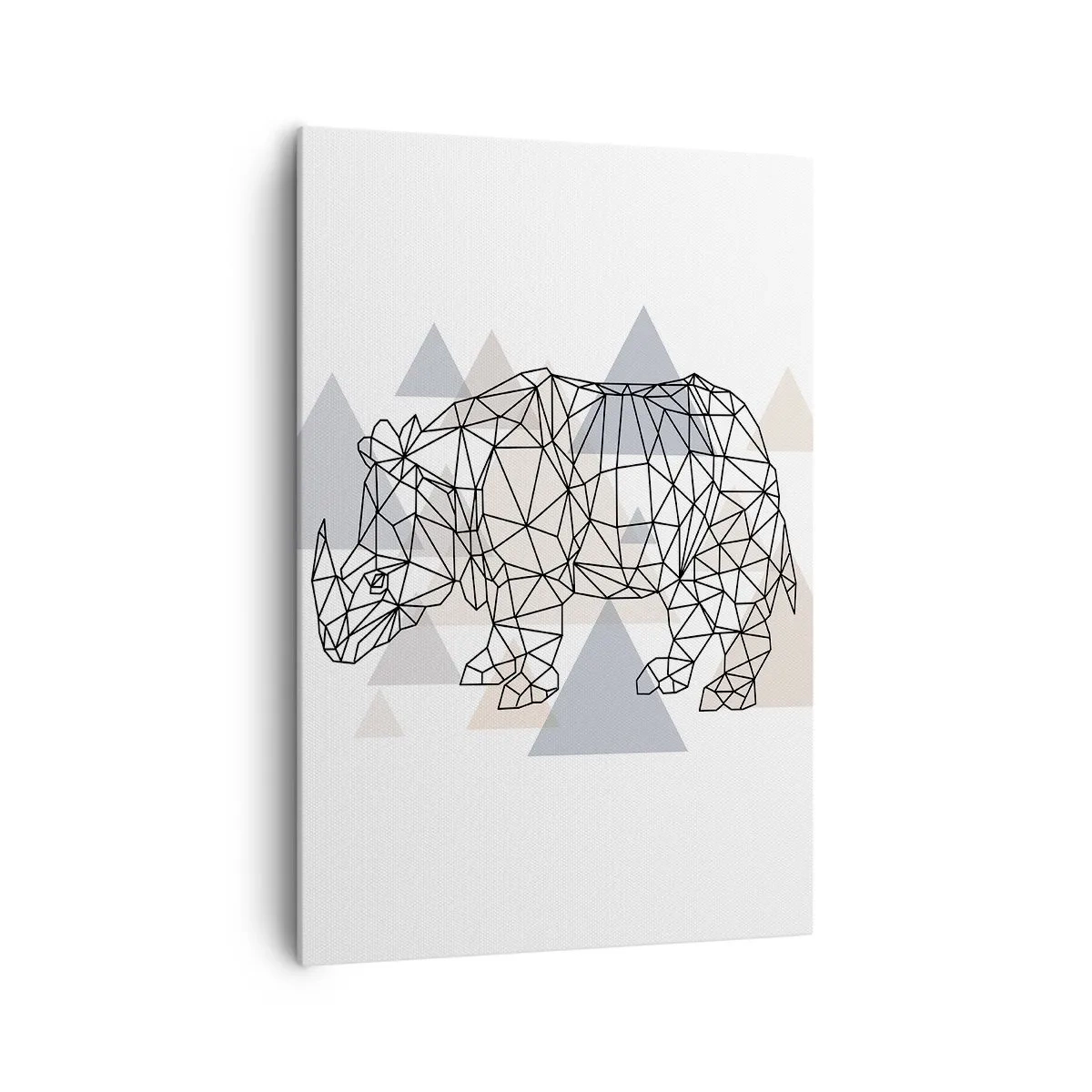 Obraz na plátně - Struktura síly - 70x100 cm