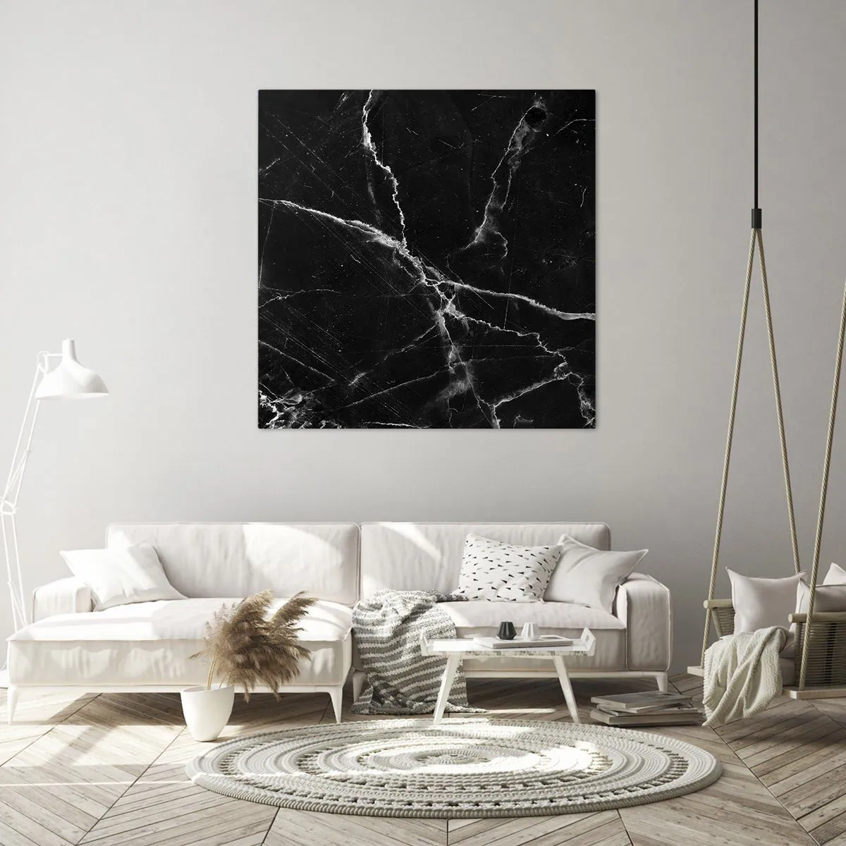 Obraz na plátně - Tajemný život kamene - 60x60 cm