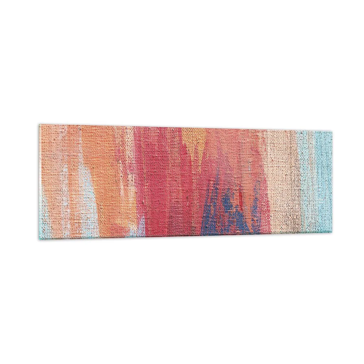 Obraz na skle - Stékat duhou - 90x30 cm