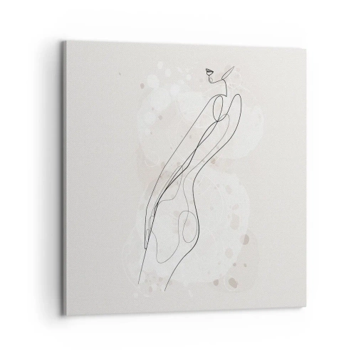 Obraz na plátně - Zabloudit pohledem - 60x60 cm