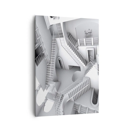Obraz na plátně - Paradoxy prostoru - 50x70 cm