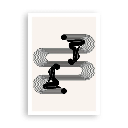 Plakát - Smyslná symetrie - 70x100 cm