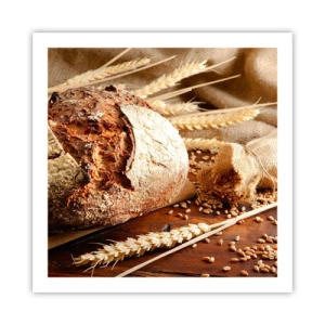 Plakát - Chutný, voňavý, křupavý - 60x60 cm