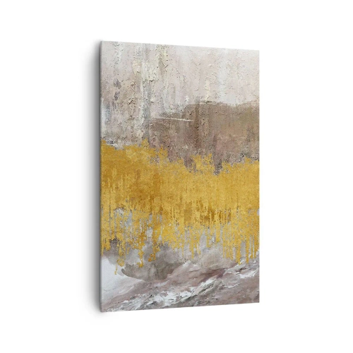 Obraz na plátně - Zlatistý závan - 80x120 cm