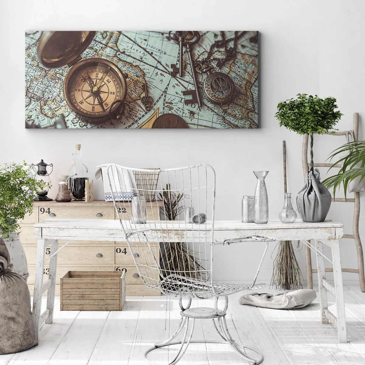 Obraz na plátně - Pro dobrodruha - 100x40 cm