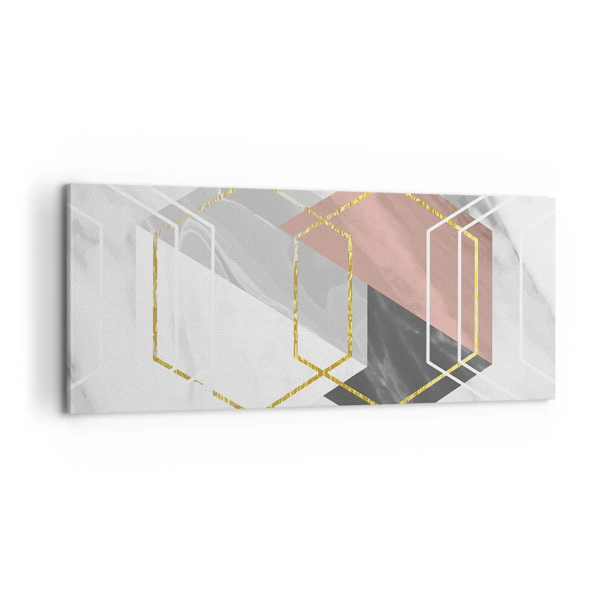 Obraz na plátně - Řetězová kompozice - 100x40 cm