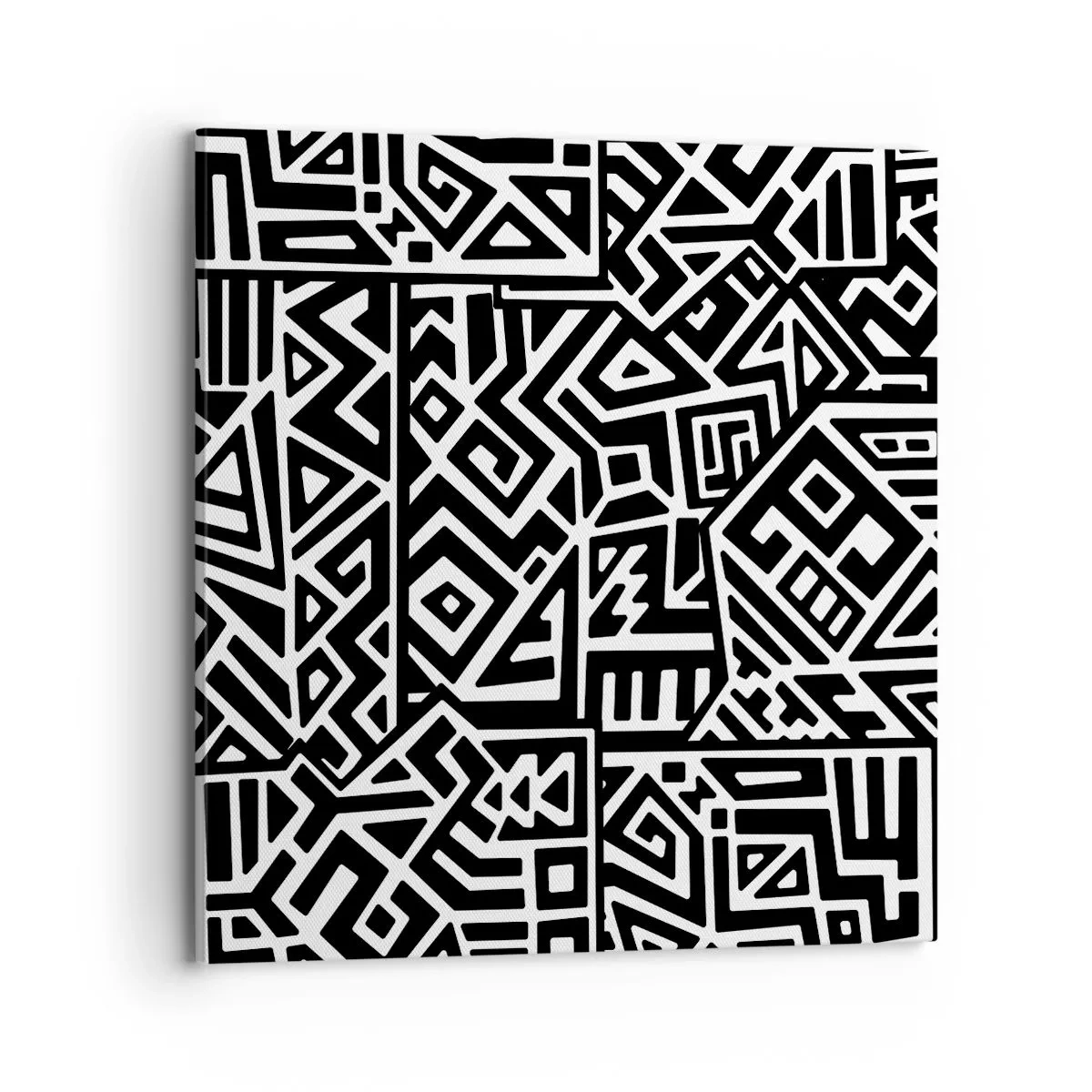 Obraz na plátně - Předkolumbovská kompozice - 70x70 cm