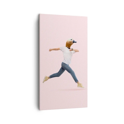 Obraz na plátně - Špetka absurdity - 45x80 cm