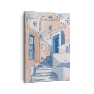 Obraz na plátně - Exotické město - 50x70 cm