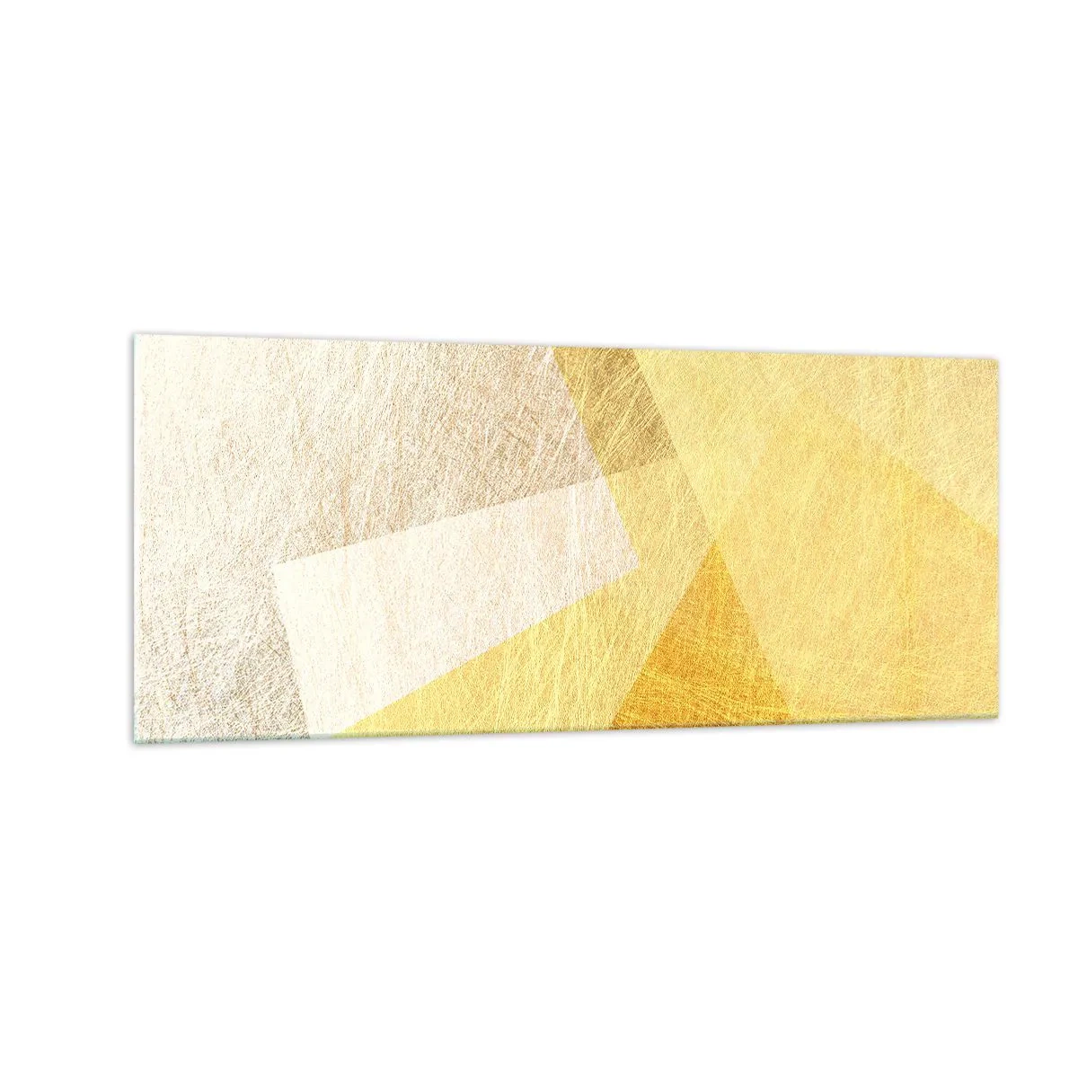 Obraz na skle - Počasí geometrie - 100x40 cm