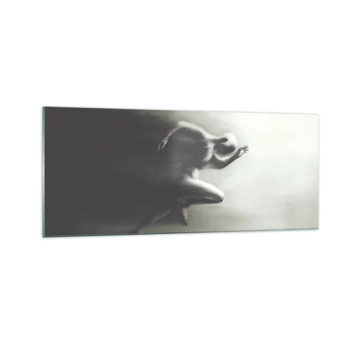 Obraz na skle - Nezastavitelný - 100x40 cm