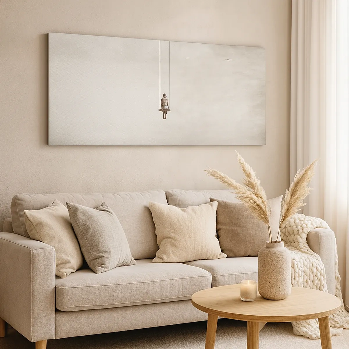 Obraz na plátně - Dítě v nás - 30x30 cm