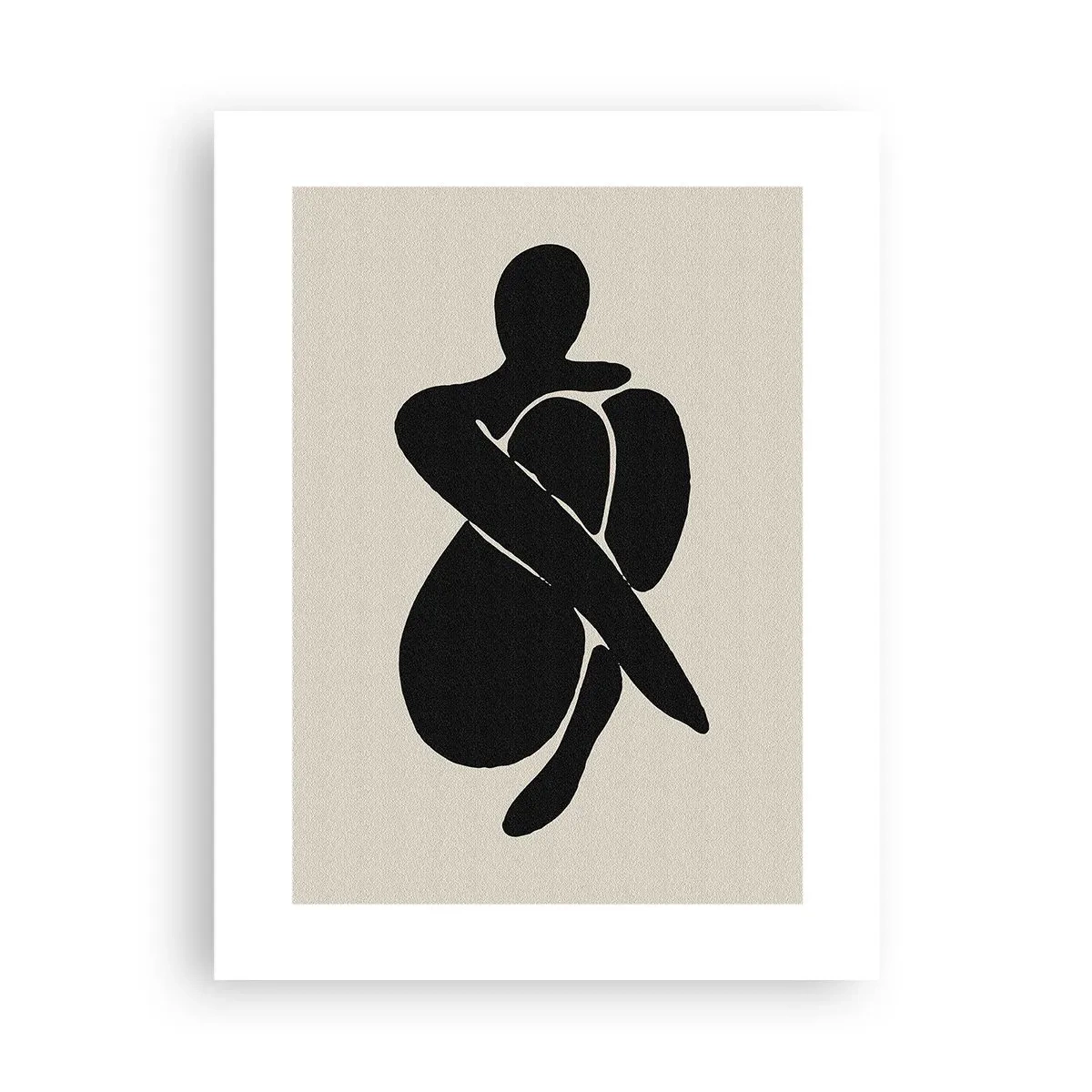 Plakát - Ve vlastním objetí - 30x40 cm