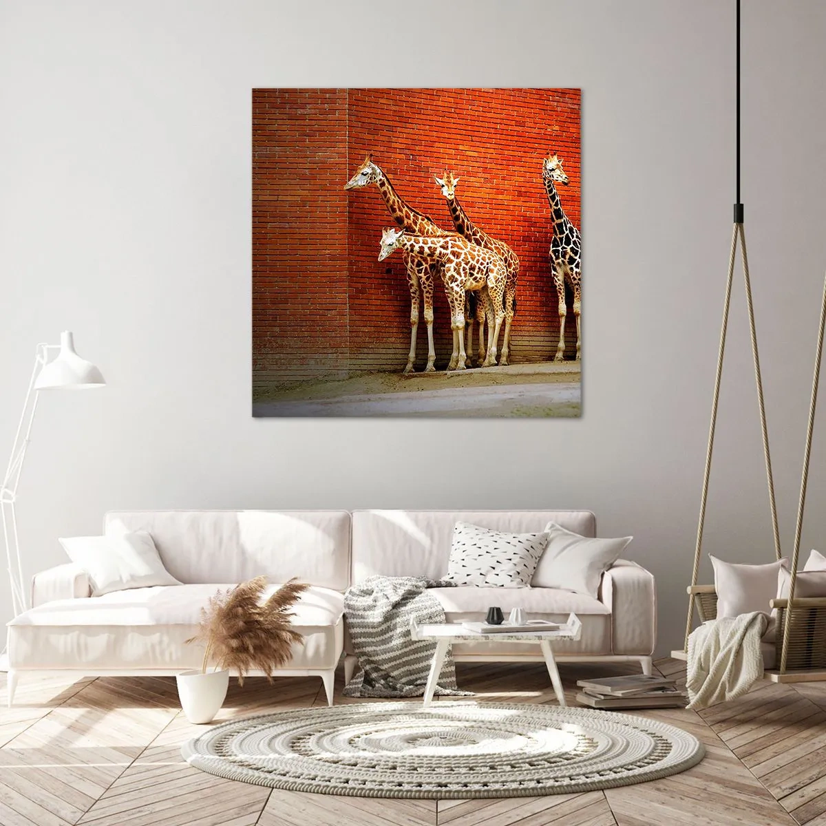 Obraz na plátně - Vidíte nějaký akát? - 70x70 cm