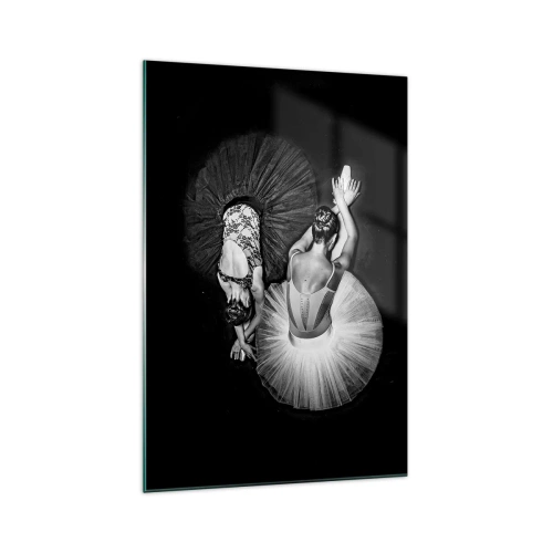 Obraz na skle - Jin a jang – dokonalá rovnováha - 70x100 cm