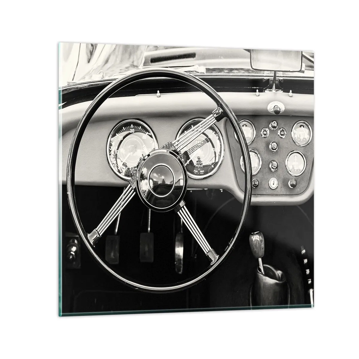 Obraz na skle - Sen sběratele - 60x60 cm