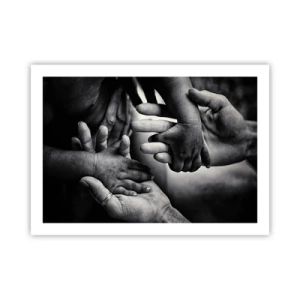 Plakát - Být člověkem - 70x50 cm