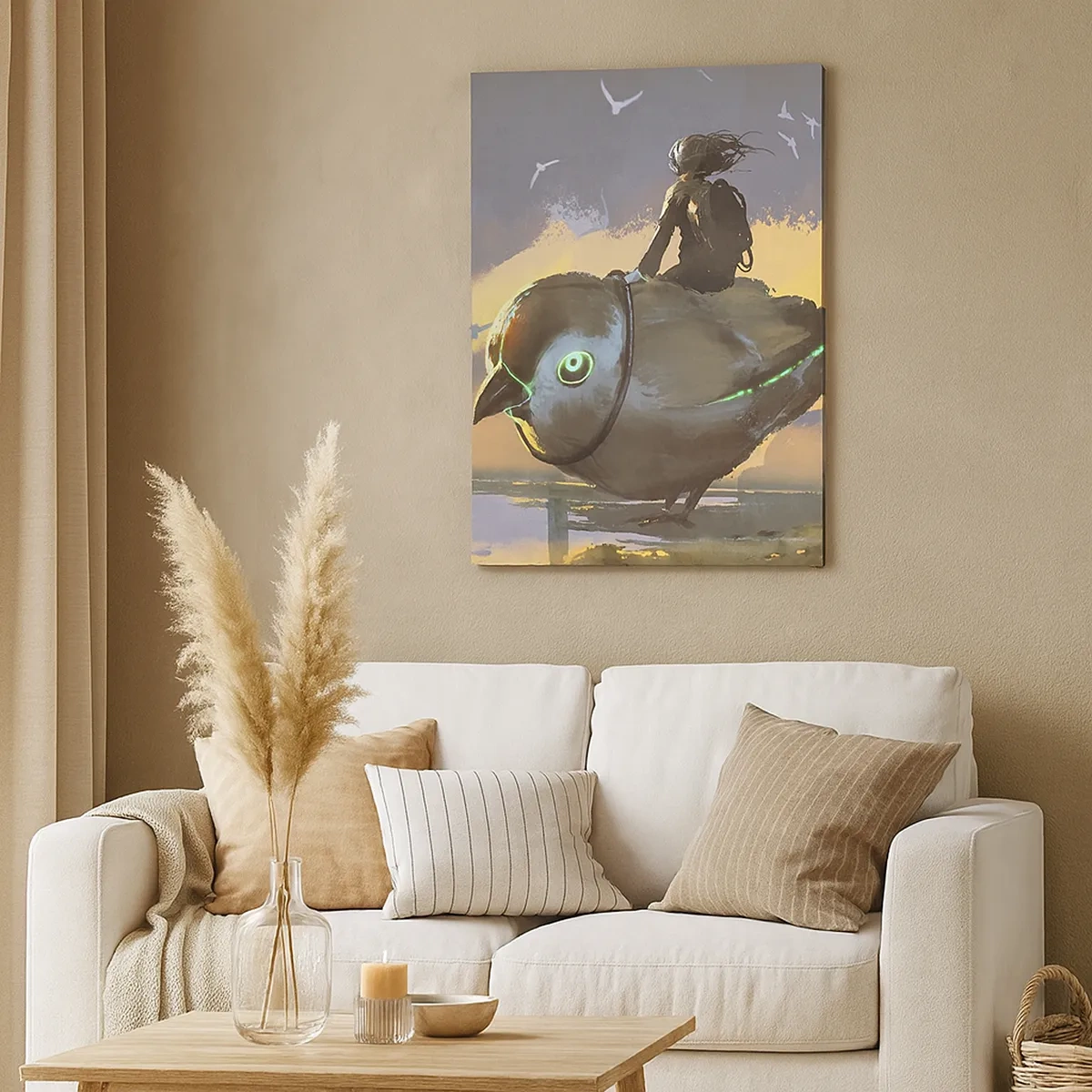 Obraz na plátně - Zastávka na fantastické cestě - 50x70 cm