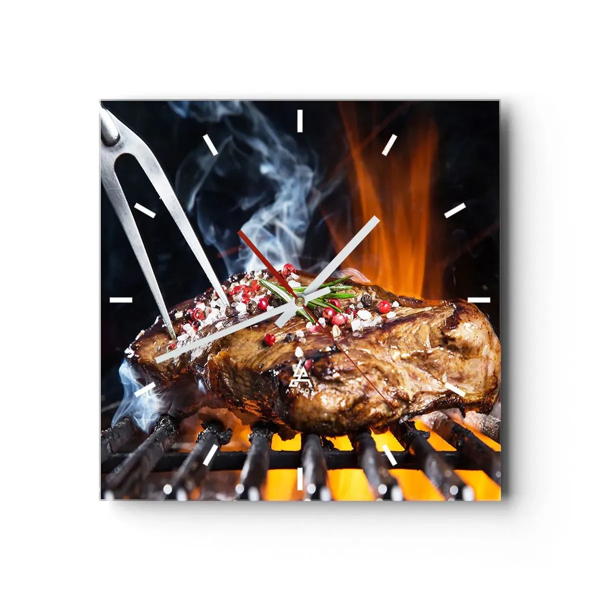 Nástěnné hodiny - Šťavnaté a voňavé - 40x40 cm