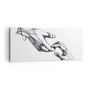 Obraz na plátně - Dobré gesto - 120x50 cm