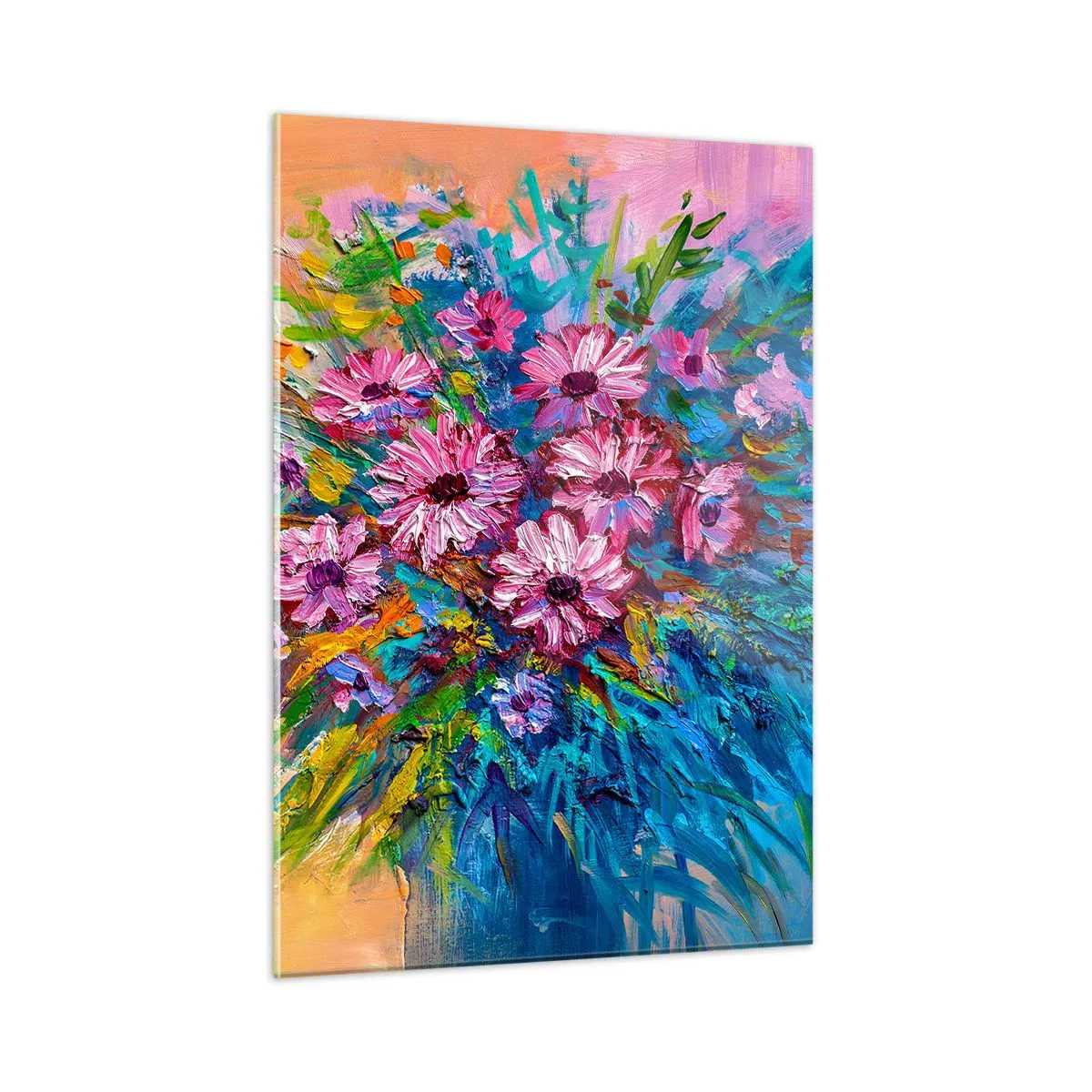 Obraz na skle - Energie života - 50x70 cm