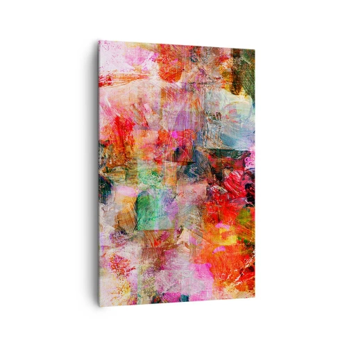 Obraz na plátně - Cesta růžovou - 80x120 cm