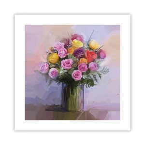 Plakát - Zachycená krása - 40x40 cm