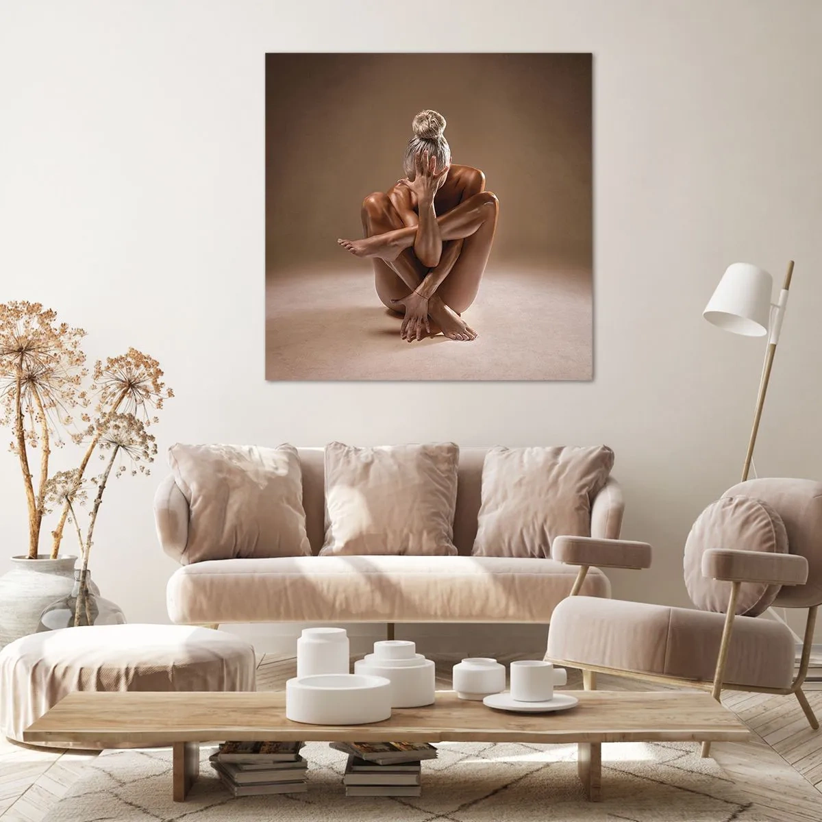 Obraz na plátně - Jednota těla a ducha - 60x60 cm