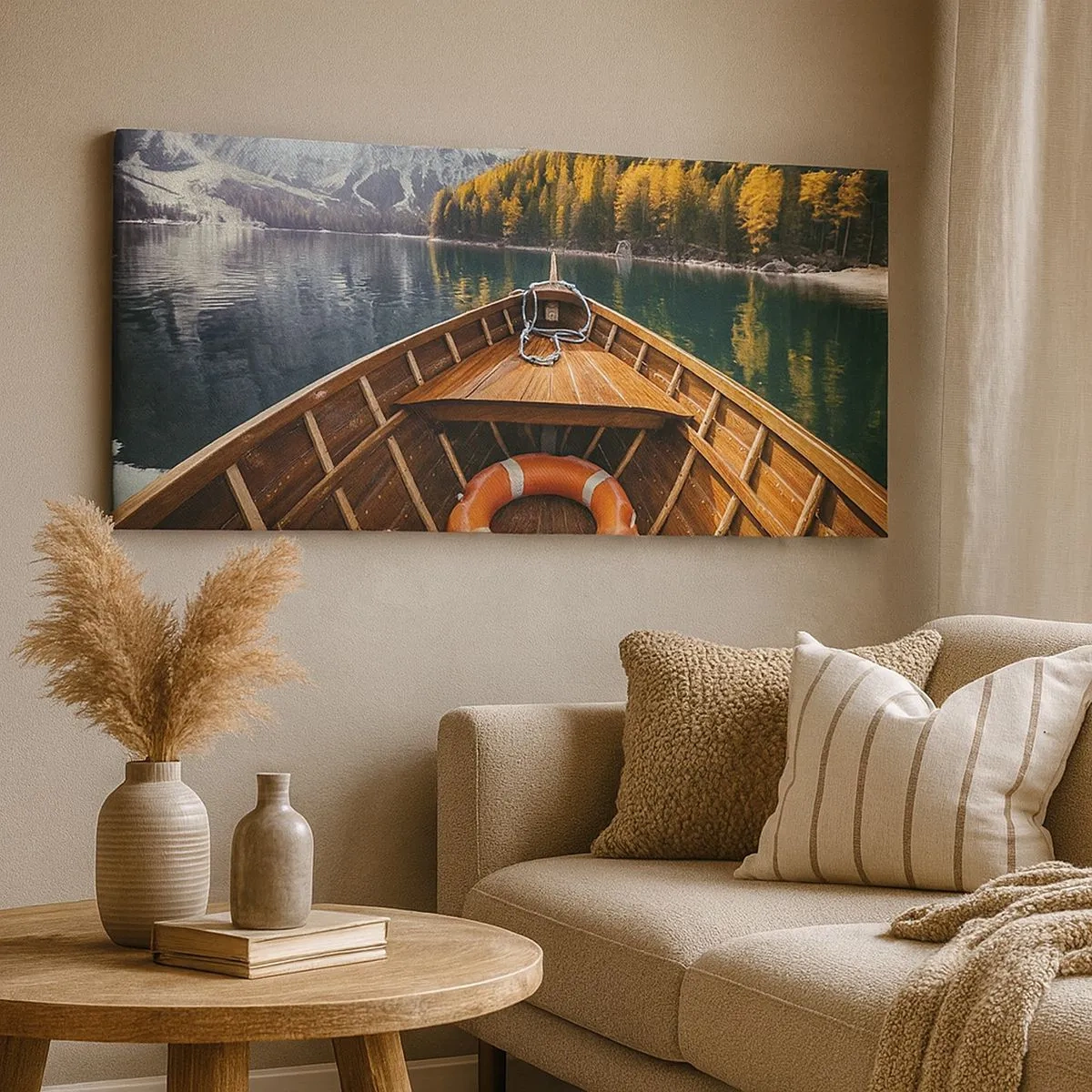 Obraz na plátně - Horská túra - 100x40 cm