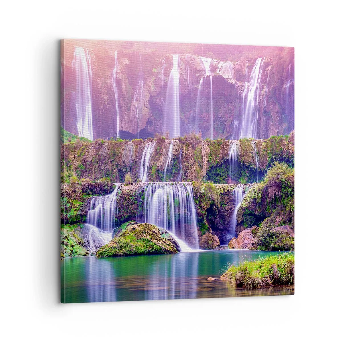 Obraz na plátně - Schody do nebe - 60x60 cm