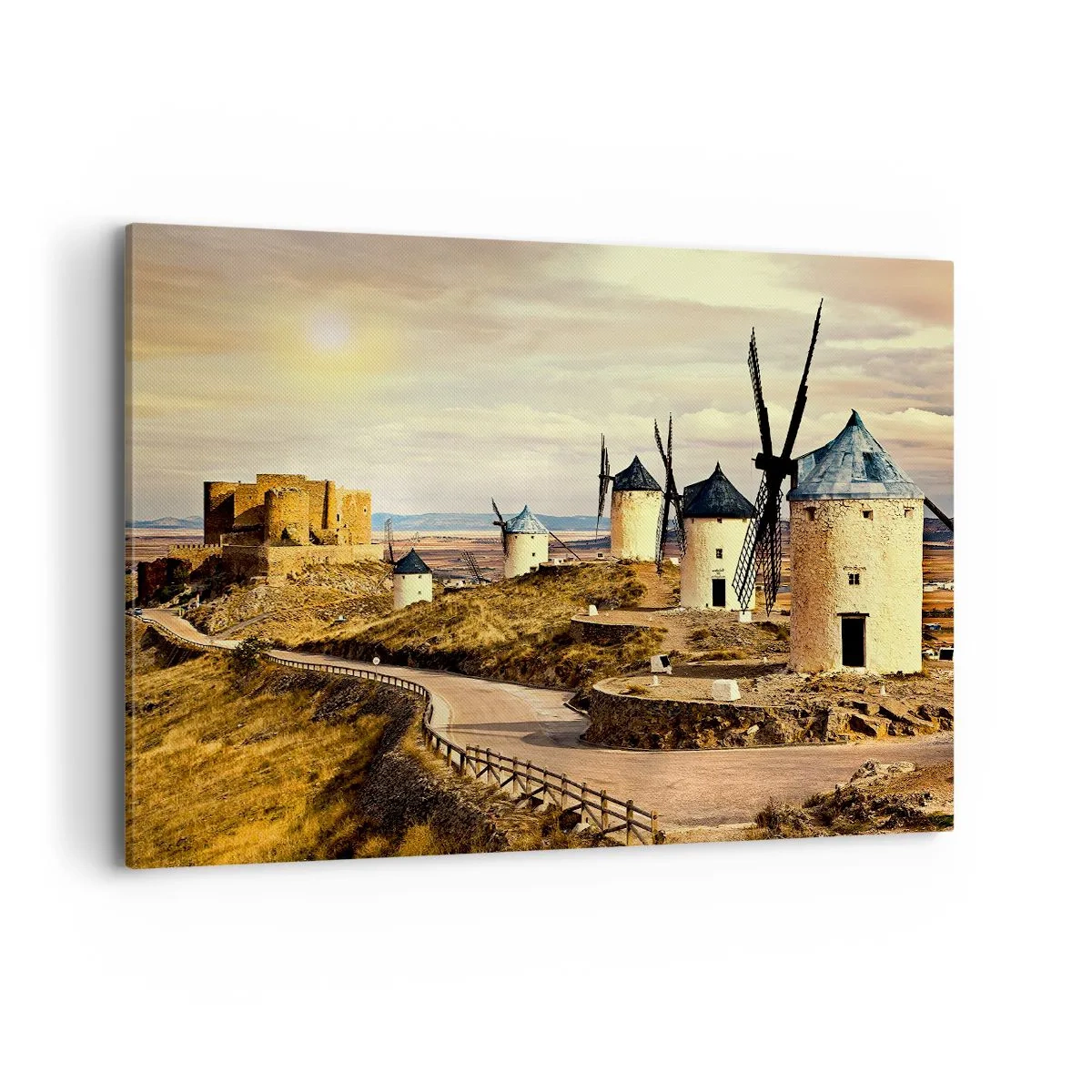 Obraz na plátně - Brzy se objeví Don Quijote - 120x80 cm
