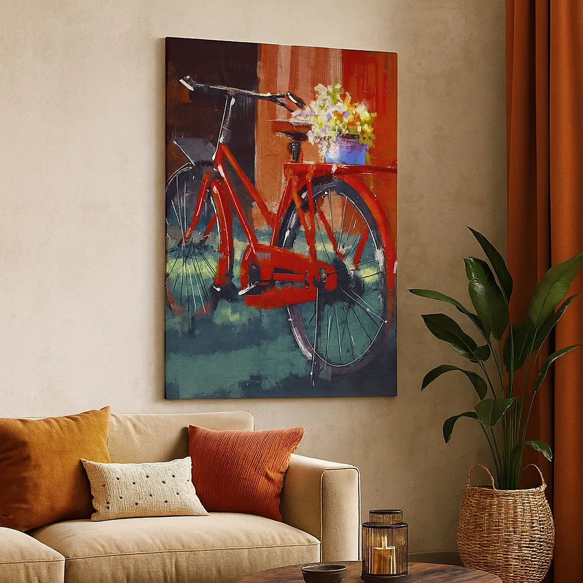 Obraz na plátně - I want to ride my bicycle - 50x70 cm