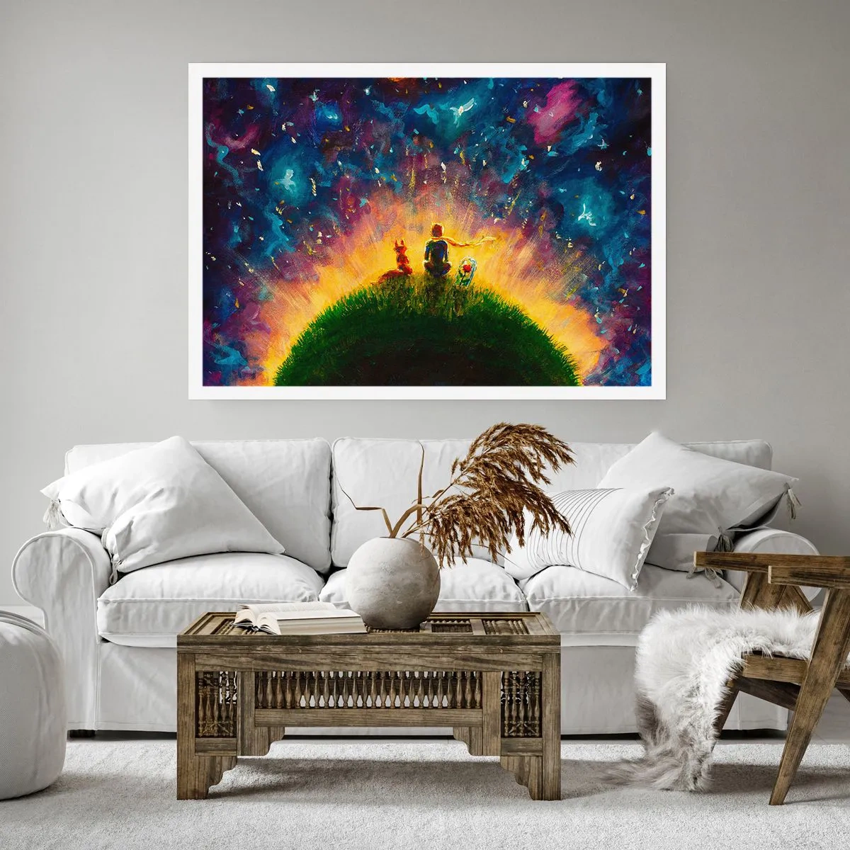 Plakát - Láska a přátelství - celý svět - 91x61 cm