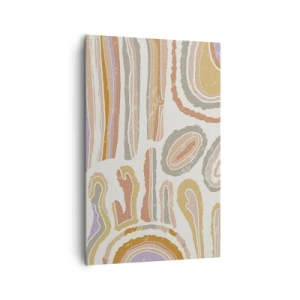 Obraz na plátně - Barevné průřezy - 80x120 cm