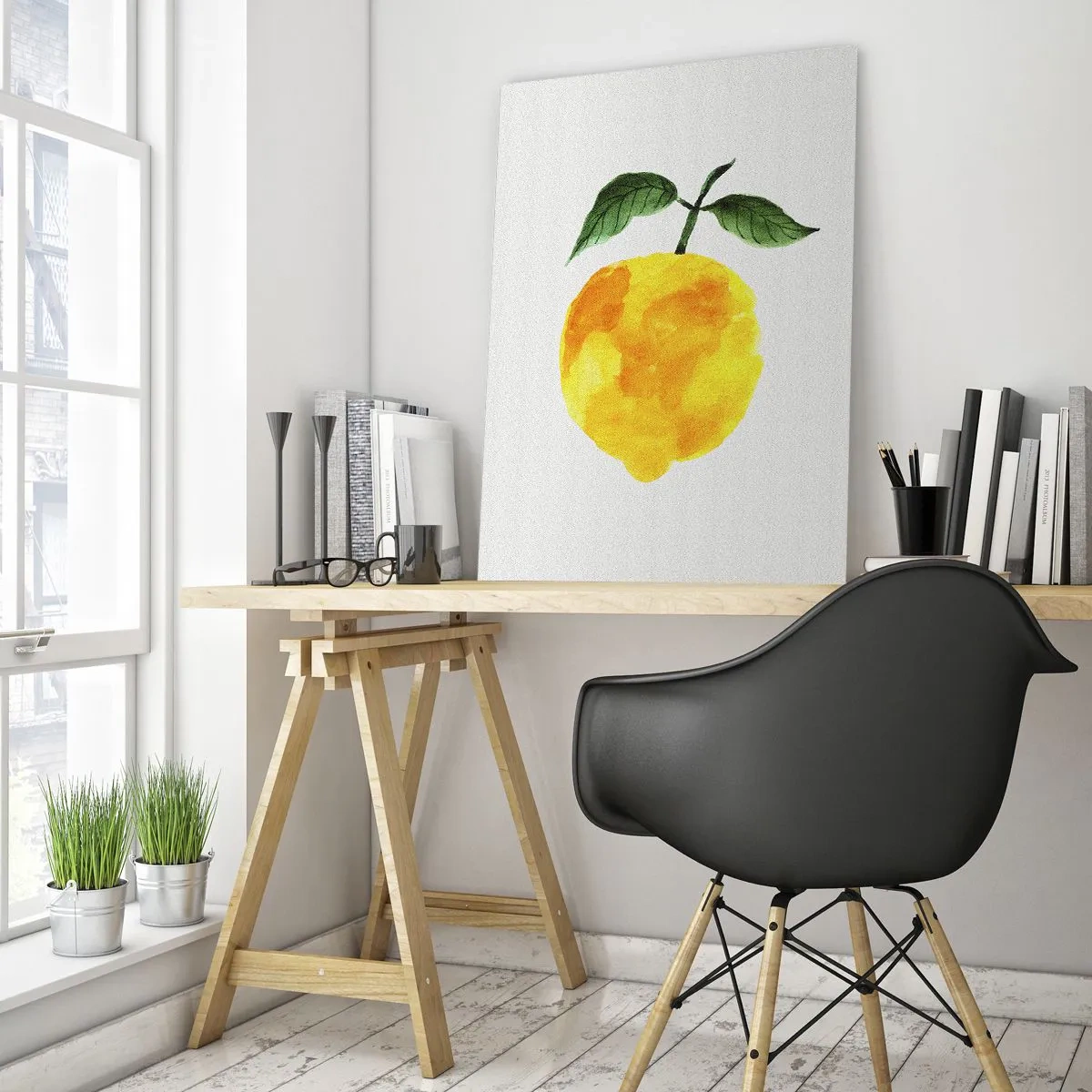 Obraz na skle - Jak poznat chuť slunce - 50x70 cm