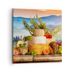 Obraz na plátně - Italská radost ze života - 70x70 cm