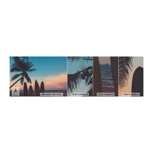 Vzor Fototapety Premium Sand - Zítra bude také zábava - Krajina, Surfování, Moře - 100x30 cm