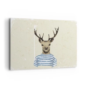 Obraz na plátně - Protože mám rád pruhované košile! - 120x80 cm