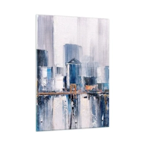 Obraz na skle - Newyorská imprese - 50x70 cm
