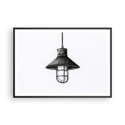 Plakát v černém rámu - Jako před lety… - 100x70 cm