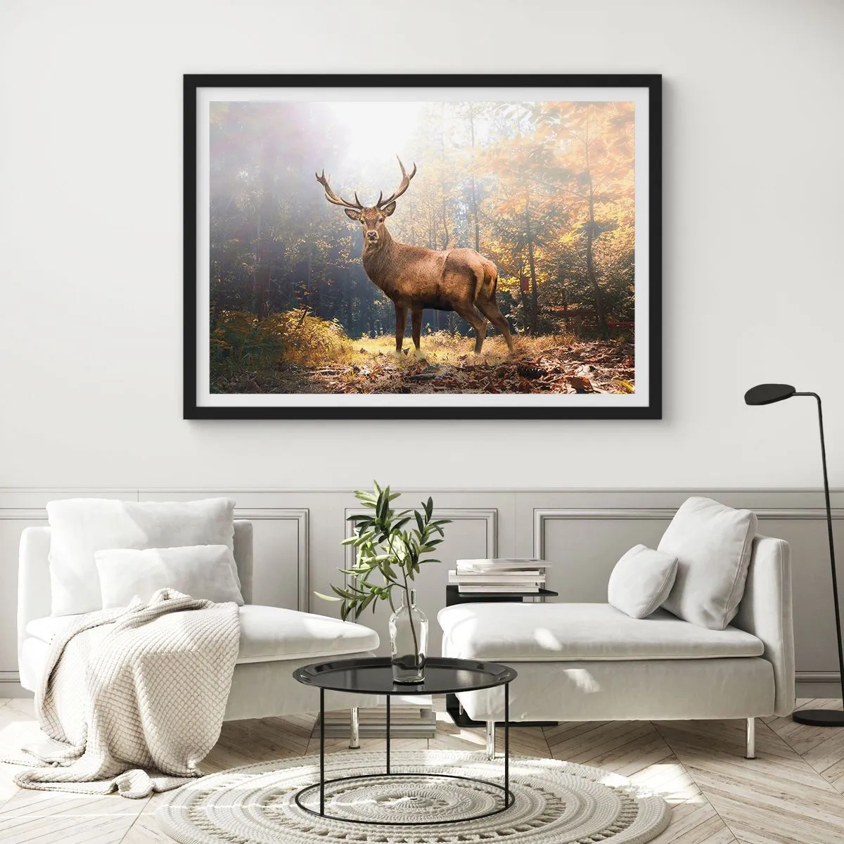 Plakát v černém rámu - Plné důstojnosti - 100x70 cm