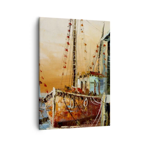 Obraz na plátně - Klidný návrat - 50x70 cm