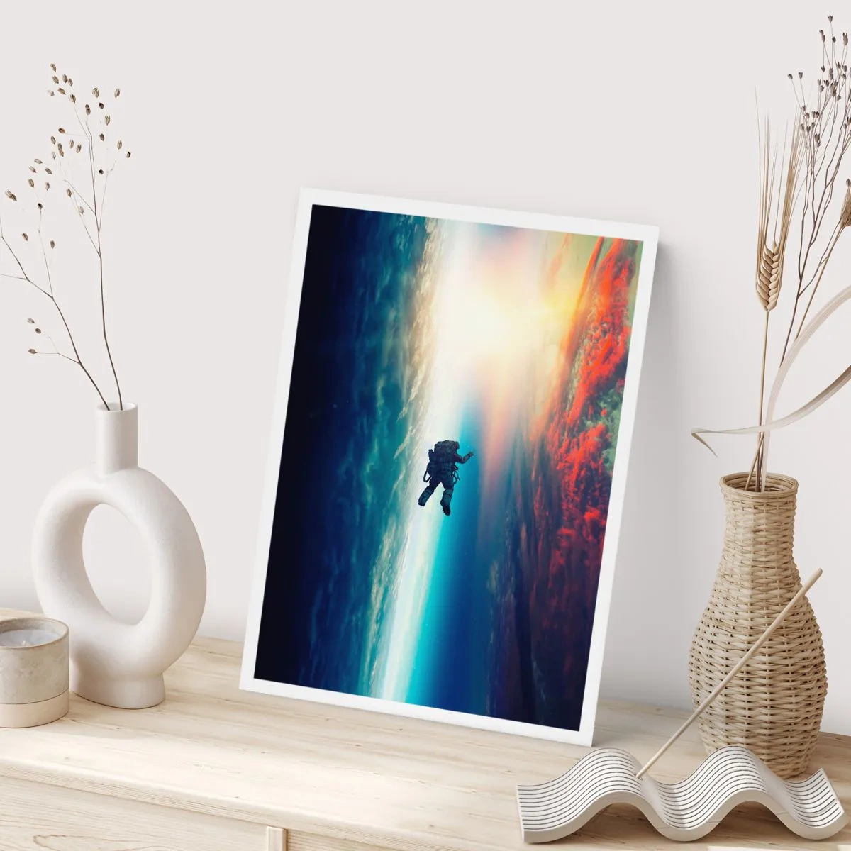Plakát - Tváří v tvář vesmíru - 50x70 cm