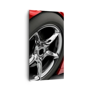 Obraz na plátně - Vytvořený pro rychlost - 55x100 cm