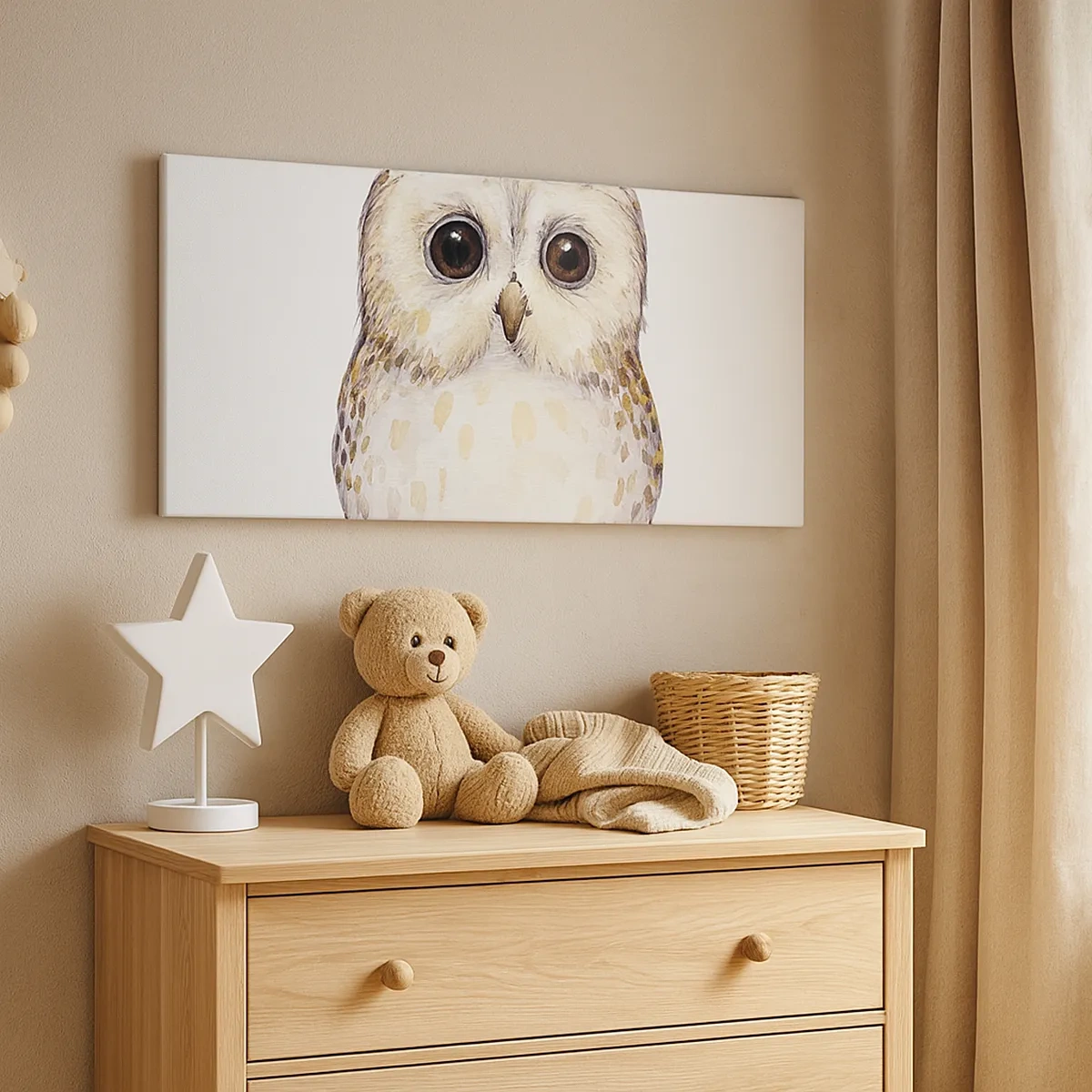 Obraz na plátně - Podívej se mi do očí - 30x30 cm