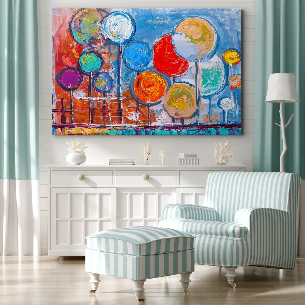 Obraz na plátně - Zázraky na tyči - 120x80 cm