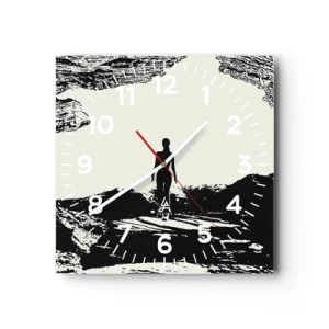 Nástěnné hodiny - Nový pohled - 30x30 cm